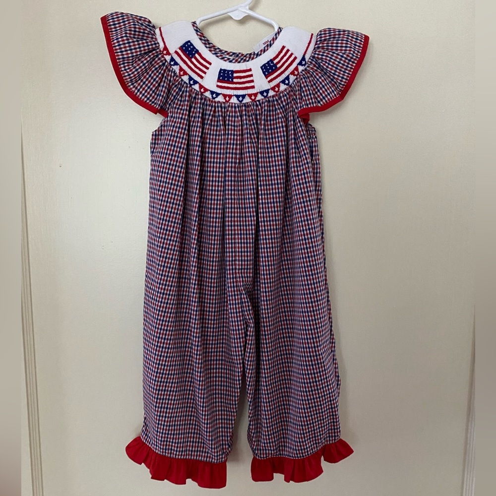 4th of July Romper